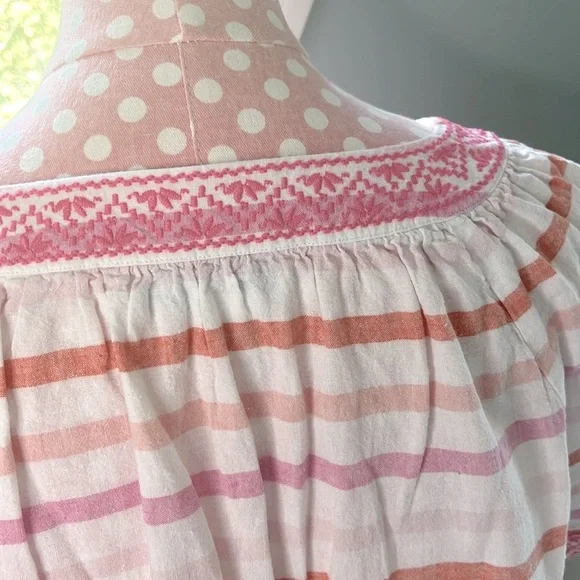 Vineyard Vines Boho Top Size L - Picture 6 of 9